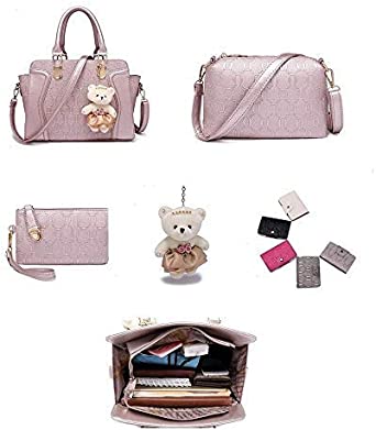 Leather Bag for Women - 4 Pcs