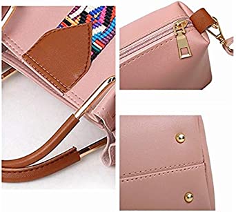 Women Tote Bag Handbags Leather - 4 Pcs