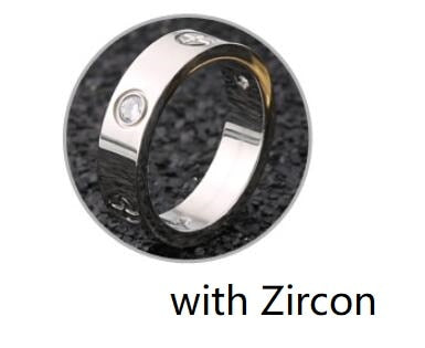 2023 Cross Stainless Steel Zircon Ring With Stone For Woman Girl For Men Couple Ring Wedding Ring